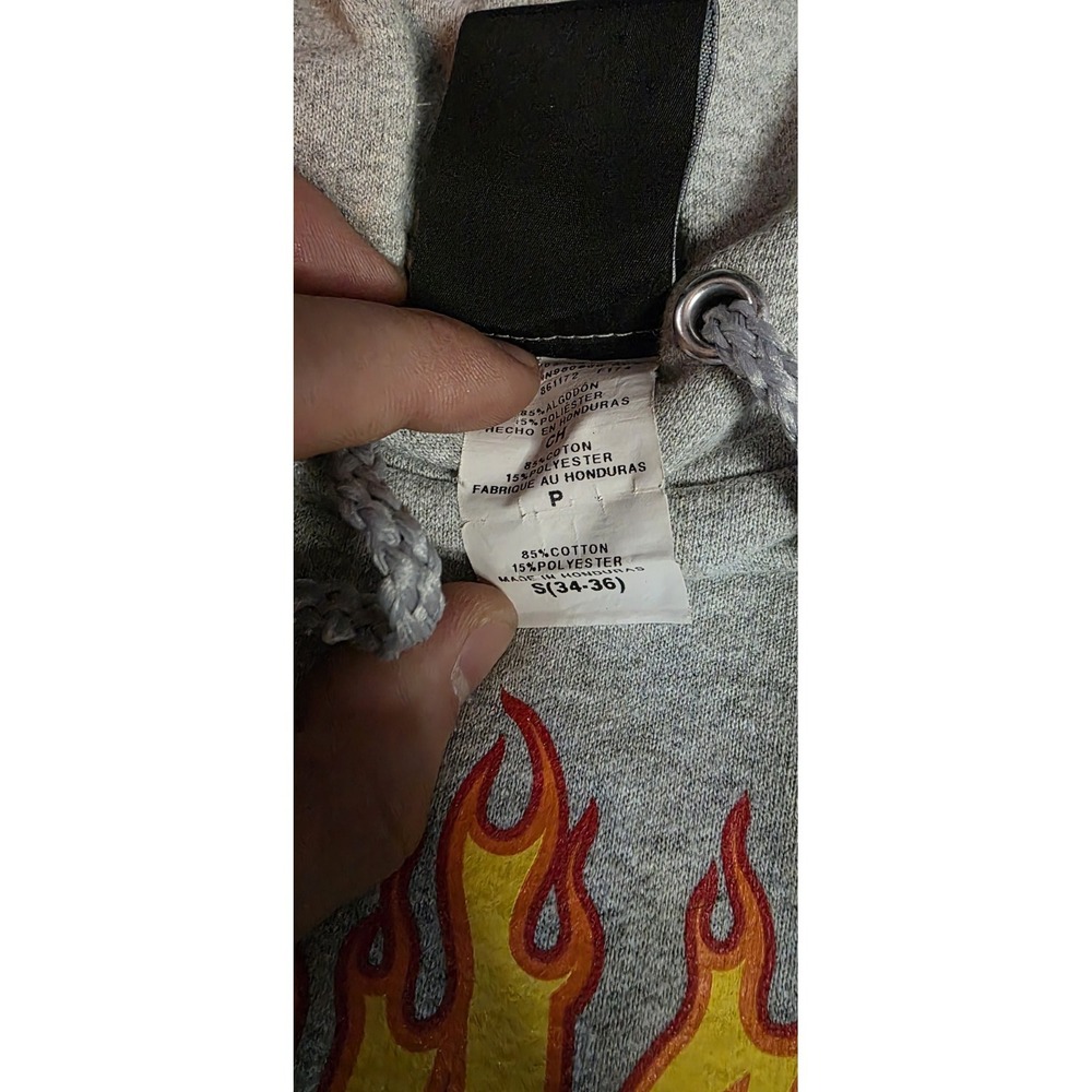 THRASHER Magazine Hoodie Sweatshirt Sweater Men's Size Small Pullover Gray - Picture 6 of 6